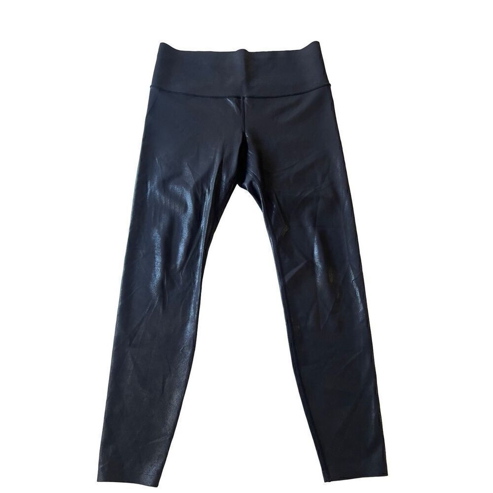 Knix High Rise Contour Leggings Black Shiny Size L - Picture 2 of 2